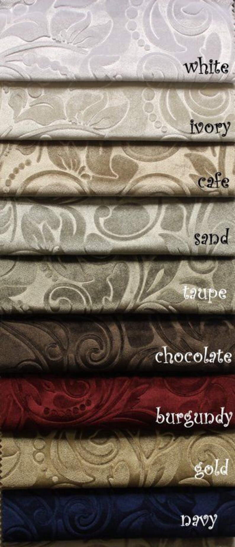 Scroll Pattern Velvet Brocade Scroll Velvet Fabric, Ideal Embossed Material for Upholstery ...