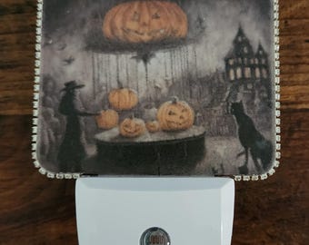 nightlight, Halloween, gift, home decor