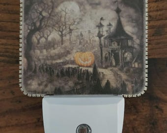 nightlight, Halloween, gift, home decor