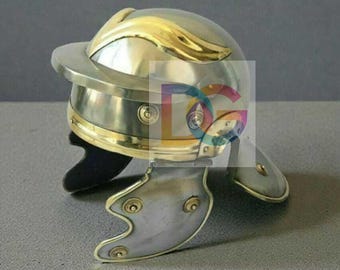 Roman Centurion Helmet Armor | Medieval Reproduction Vintage Replica | LARP Reenactment Gift