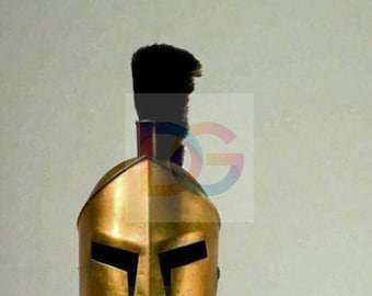 300 Movie Spartan Helmet | King Leonidas Greek Helmet | Corinthian Warrior Armor | Medieval LARP Cosplay