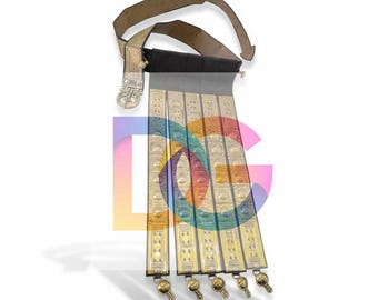 Handmade Medieval Roman Leather Belt Heavy Brass | Greek Spartan Warrior | LARP Cosplay Halloween