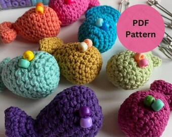 Crochet Fish Pattern - Fish Crochet Pattern PDF - Amigurumi fish - Crochet printable - Fish crochet - PDF Pattern - Cute Crochet Pattern