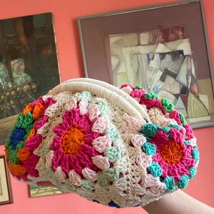 Easy Vintage Crochet Kisslock Hidden Frame Bag Pattern - Cute Dumpling