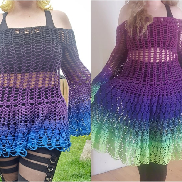 Crochet pattern - Forest Fae dress