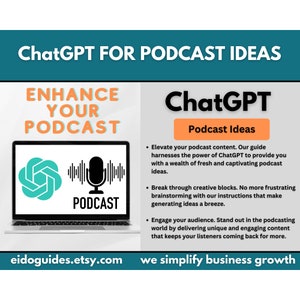 Unlock Fresh Podcast Content and Creative Ideas using ChatGPT!