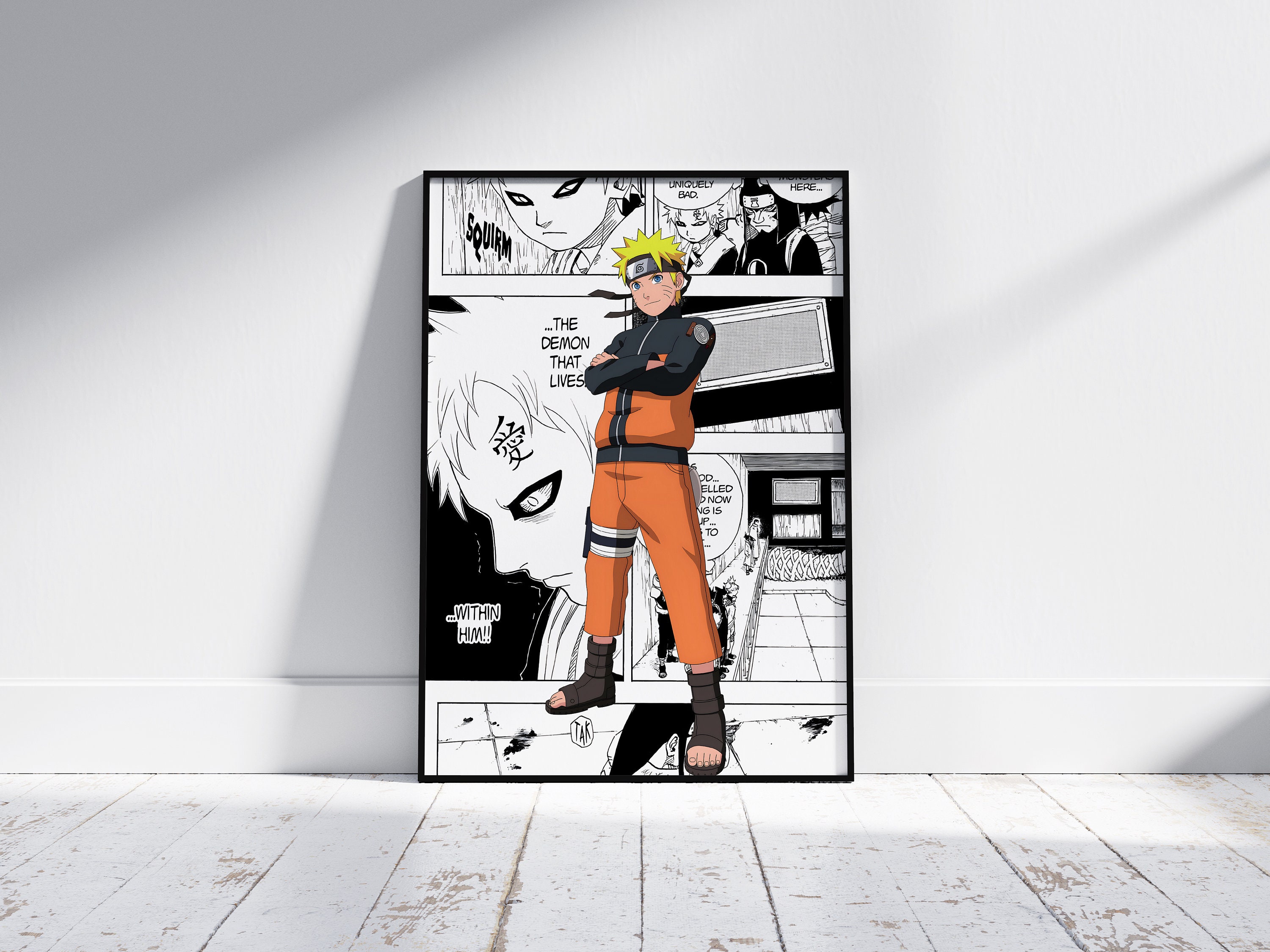 Posters & Quadros Naruto em