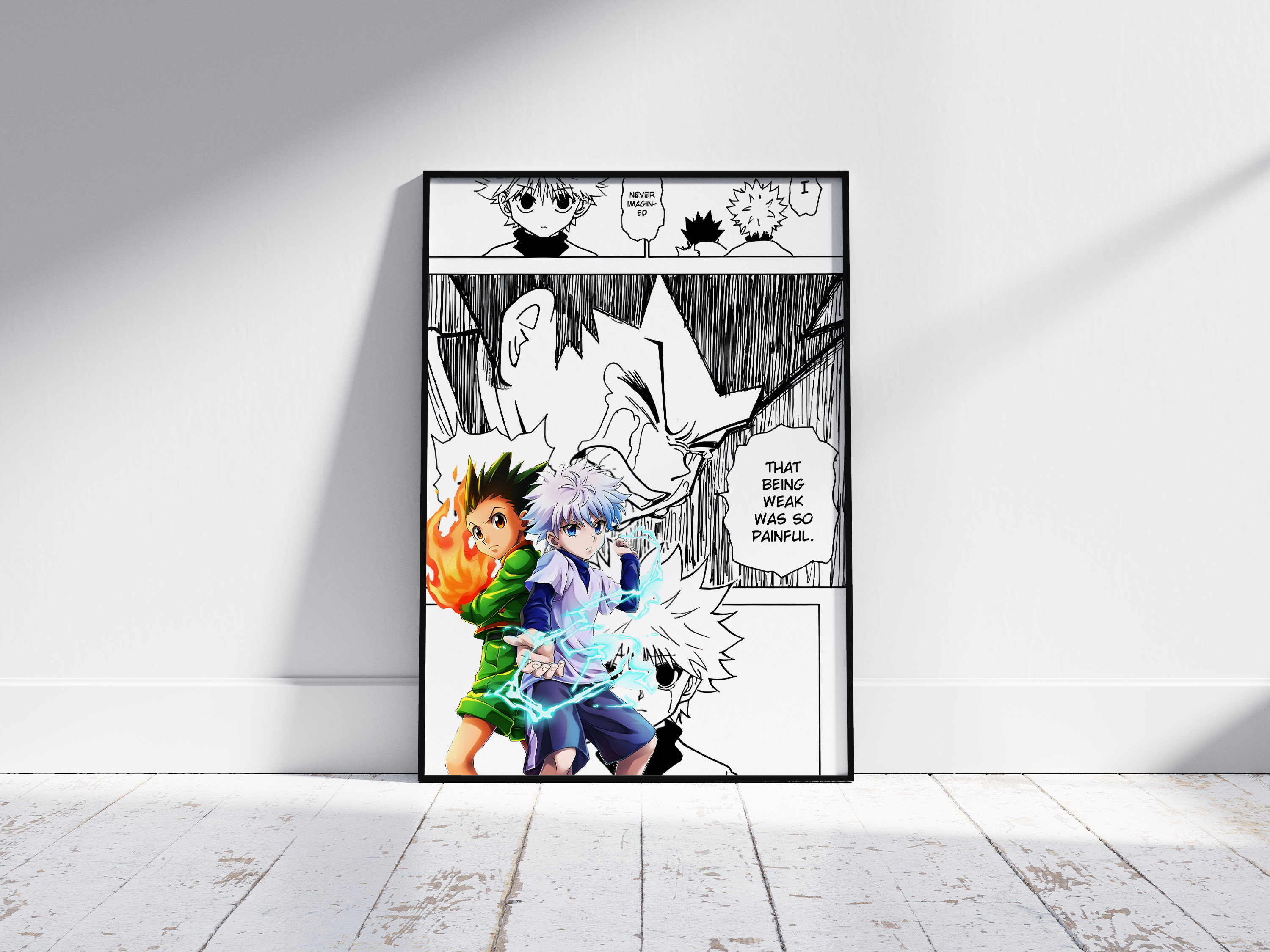  Hunter X Hunter Anime Posters Modern Anime Merch Wall Decor  Kurapika Manga Series Cool Home Living Room Bedroom Wall Art Decorations  Japanese Manga Fans Gift Cool Wall Decor Art Print Poster