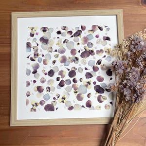Framed herbarium, nature, flowers, herbarium, dried flowers, herbarium, herbarium frame, plant frame, handmade, decoration, home decor
