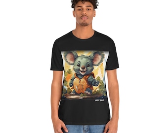 Happy Koalas - Casey - T-Shirt Unisex on 5 Colours - 6 Sizes - Reflect Positivity through Energizing Wear