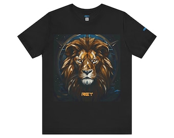 Lion T-Shirt Rey by MightySouls - Unisex - Leon 2- Reflect Positivity through energizing Wear