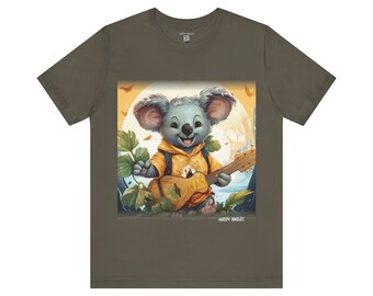 Happy Koalas - Riley - T-Shirt Unisex on 5 Colours - 6 Sizes - Koala T-Shirt - Reflect Positivity through Energizing Wear - Koalas T-Shirt