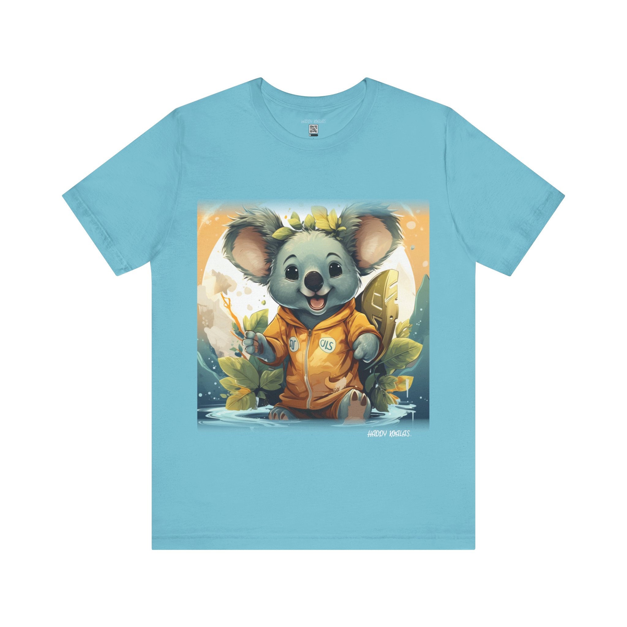 Don't Really Understand Japanese Kawaii Anime Koala Short-Sleeve Unisex T-Shirt Navy / 2XL, image size:2048x2048