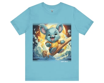 Happy Koalas - Splashy - T-Shirt Unisex on 5 Colours - 6 Sizes - Koala T-Shirt - Reflect Positivity through Energizing Wear - Koalas T-Shirt