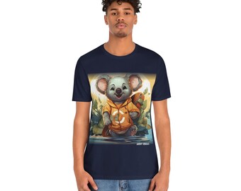 Happy Koalas - Huggy - T-Shirt Unisex on 5 Colours - 6 Sizes - Reflect Positivity through Energizing Wear