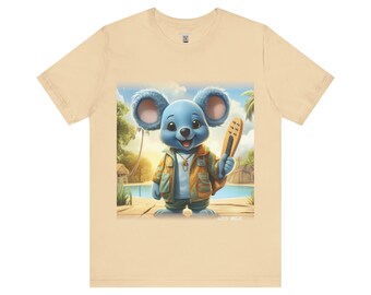 Happy Koalas - Skylar - T-Shirt Unisex on 5 Colours - 6 Sizes - Koala T-Shirt - Reflect Positivity through Energizing Wear - Koalas T-Shirt