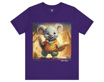 Happy Koalas - Quinn - T-Shirt Unisex on 5 Colours - 6 Sizes - Koala T-Shirt - Reflect Positivity through Energizing Wear - Koalas T-Shirt