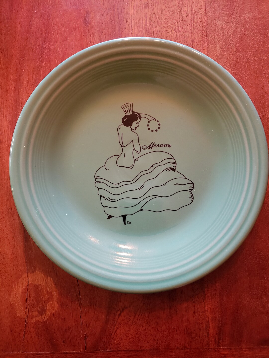 Fiesta Dancing Lady Commemorative Plate in Meadow Fiestaware HLCCA 2019