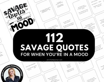 Tarjetas de citas motivacionales empoderadoras, salvajes y malsonantes para mujeres valientes