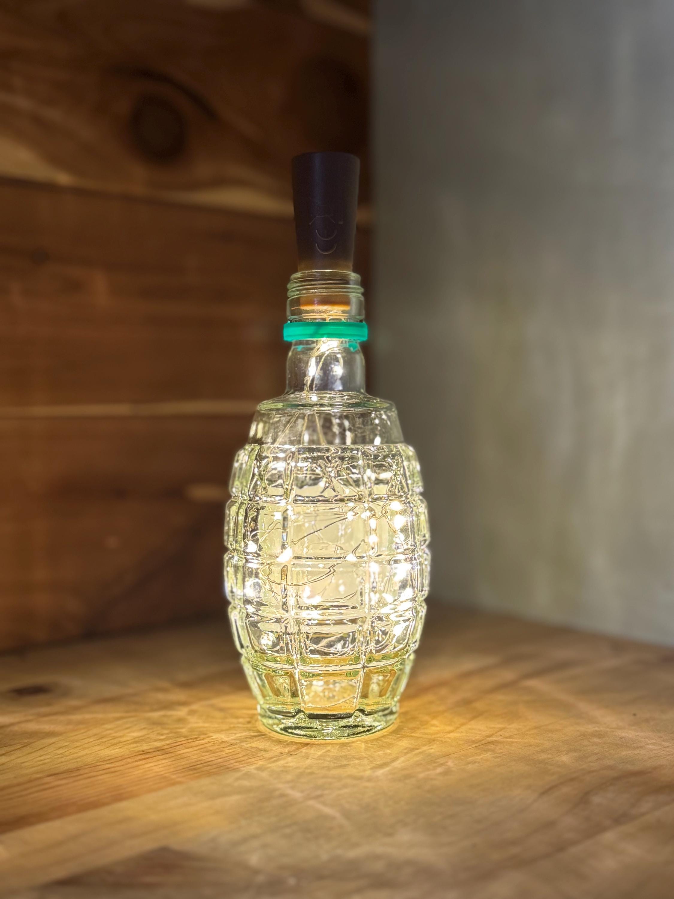 Clear Grenade Bottle UK