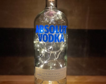 Absolut Vodka Flasche leicht