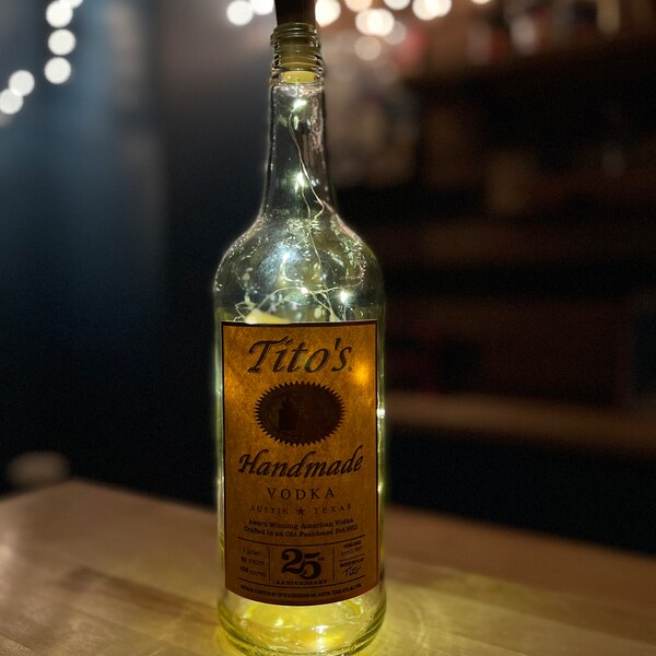 Titos Vodka Light Etsy