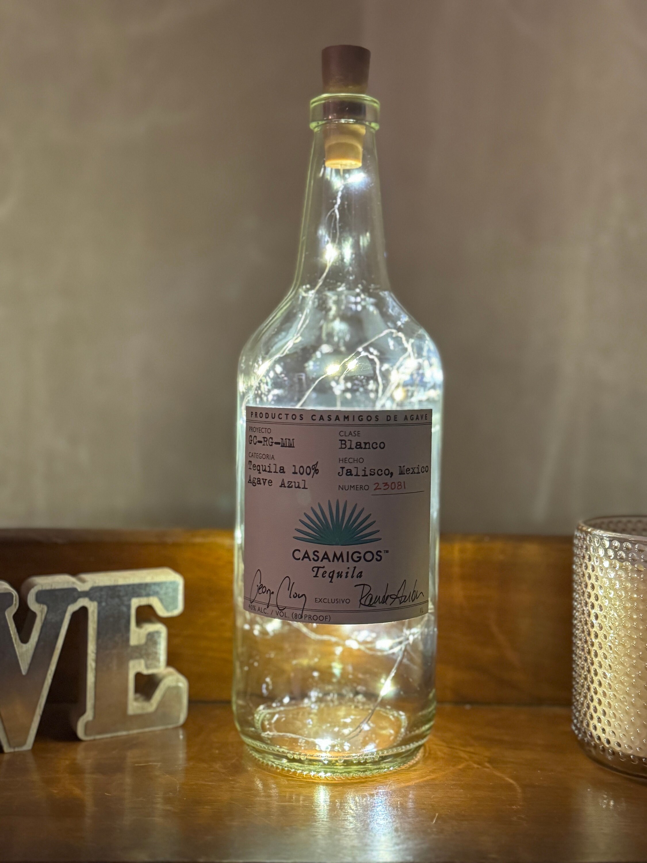 Casamigos Vodka Bottle Light