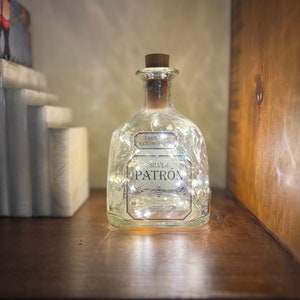 Patron Tequila Bottle Light