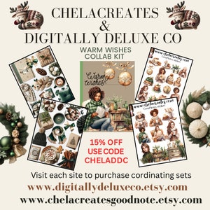 Warme wensen Goodnotes-stickerboek en Digitally Deluxe Co Collab-link in beschrijving