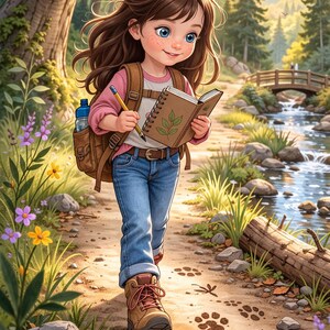 Personalisiertes Kinder-Abenteuerbuch mit Name & Foto | Benutzerdefinierte Kinder Geschichte | Bärenwald Story | Druckbares oder Hardcover Geschenk für Kinder Bild 9