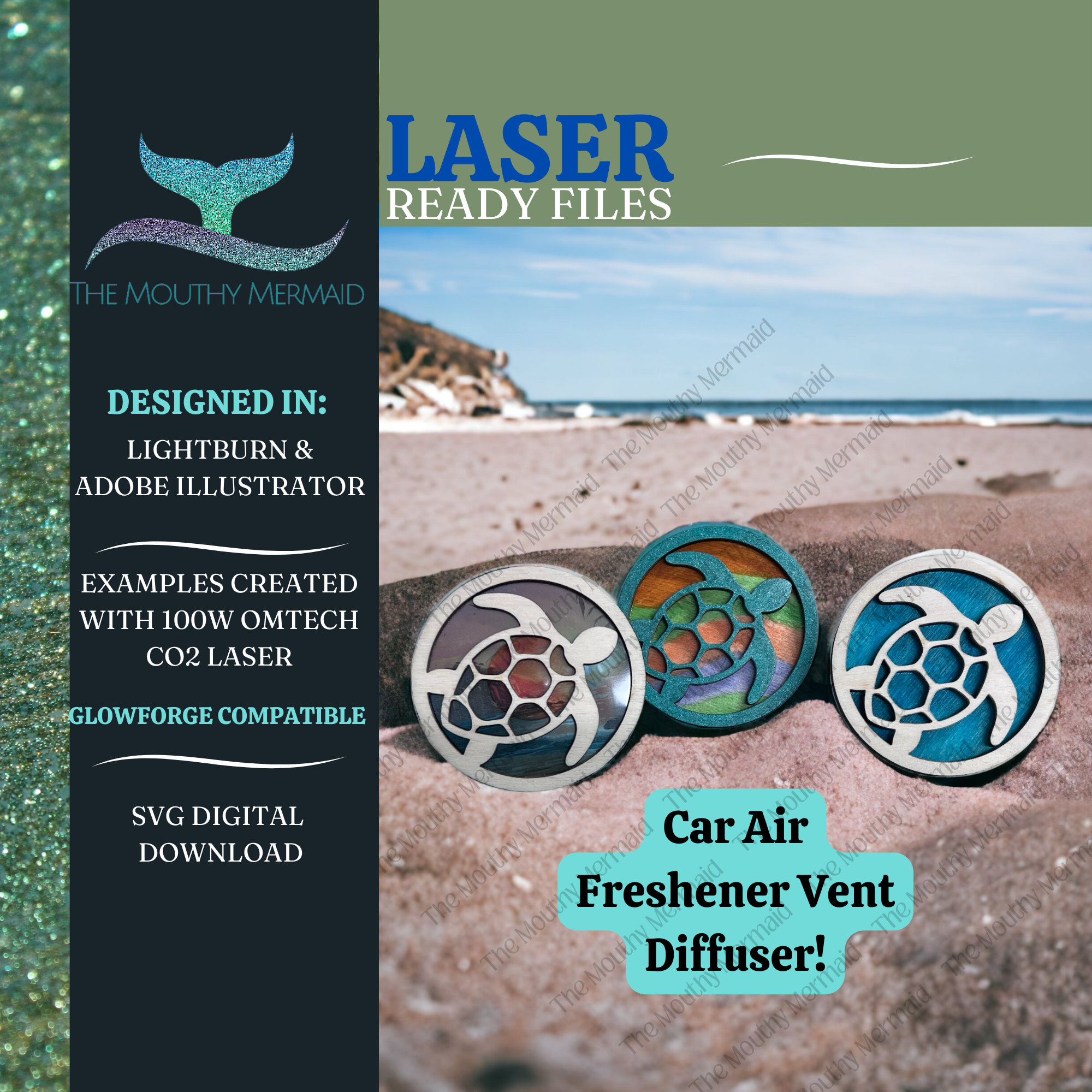 Car Air Freshener Vent Clip 
