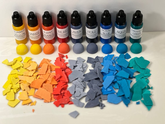 10-30mL Pigments for Jesmonite I Cement Pigment I Aqua Resin/Eco-Resin Pigment I Water Based Pigments I Color Dyes I Painting Colors I Art