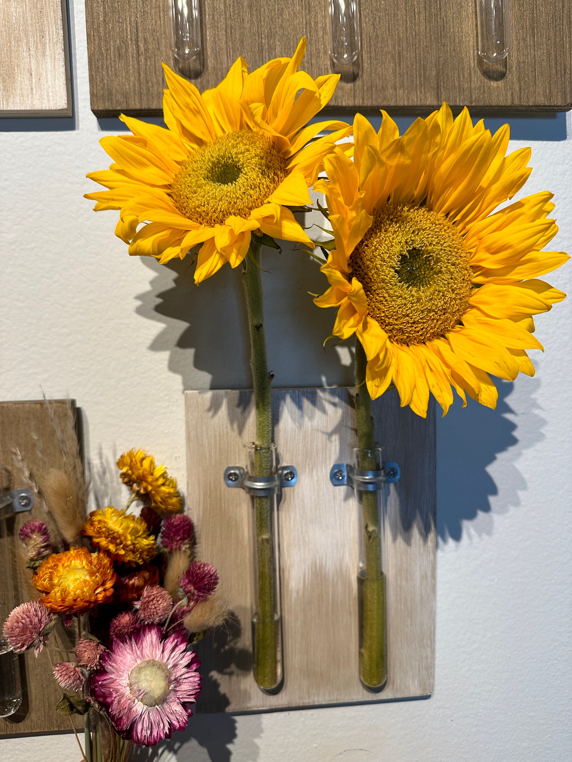 Rustic Wall Decor for Real or Faux Flowers Create Your Own Floral ...