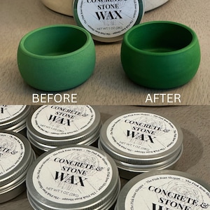 1oz Wachs für Jesmonite + Betonveredelung, lebensmittelechtes Polierwachs für Jesmonite-Produkte, 1oz Politur, Jesmonite Finish, Wachspolitur