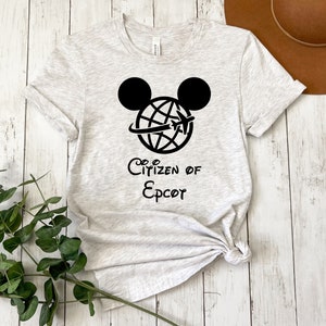 Epcot Explorer Tee, Disney style, Park magic, Character tees, Magical, Mickey