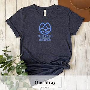 Dune Water of Life Line Art Tee - Sci-Fi Book Fan Apparel
