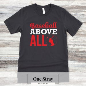 Baseball All Tee - Classic Baseball Fan Shirt - Vintage Baseball Graphic | Unisex Baseball Wear, Gift for Fans