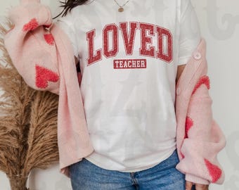 Teacher Valentines Shirt Valentines Day Teacher Tshirt Math Teacher Science 2nd Grade 4th 1st Grade Third 3rd Grade Vday Conversation Heart