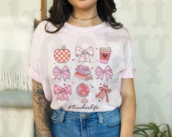 Teacher Valentines Shirt Valentines Day Teacher Tshirt Math Teacher Science 2nd Grade 4th 1st Grade Third 3rd Grade Vday Conversation Heart
