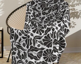 Matisse Blanket Boho Room Decor Travel Blanket Couch Throw Matisse Dopamine Decor Gift for Roommate Coastal Granddaughter Beach Blanket