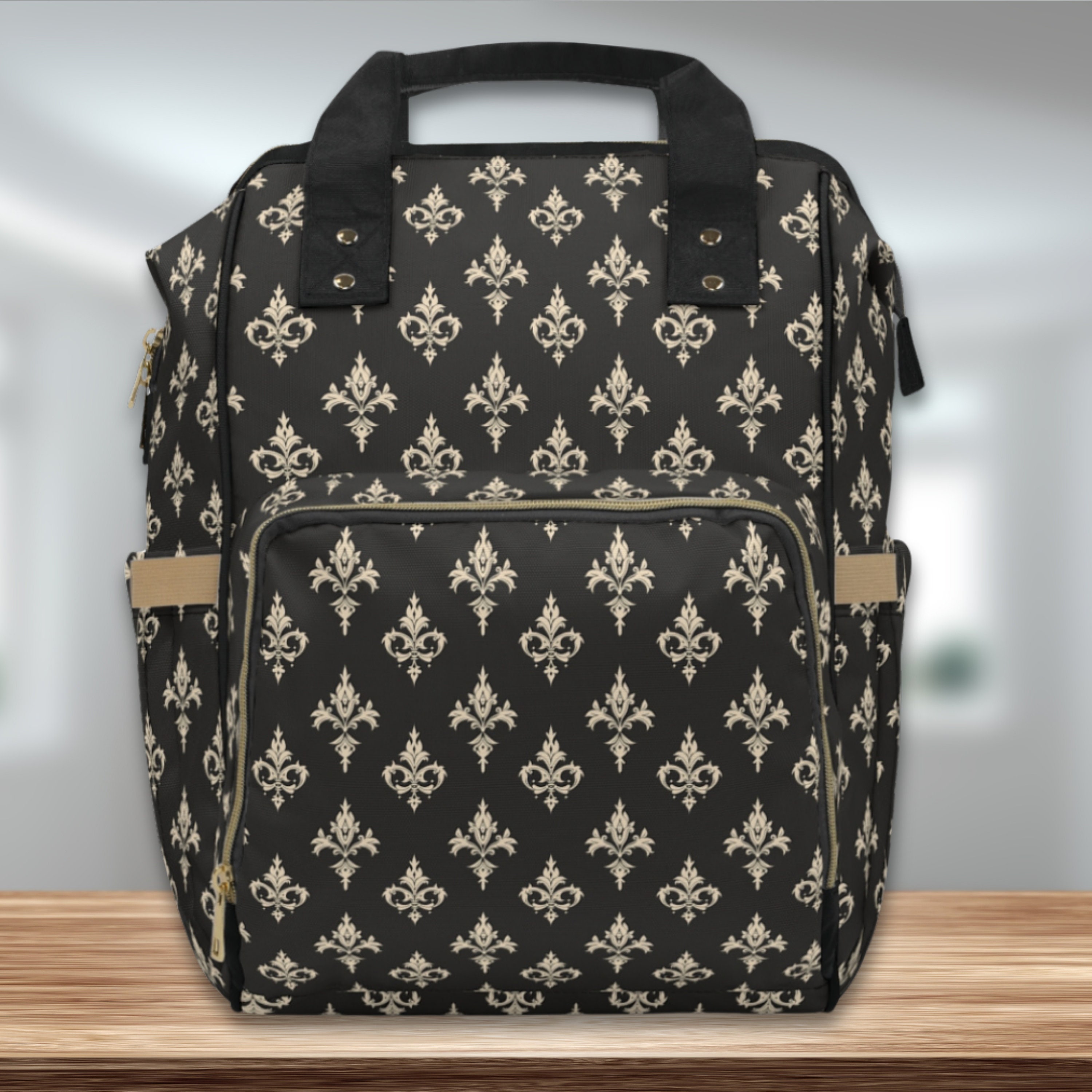 Gothic Neutral Cute Multifunctional Diaper Backpack Goth Aesthetic Boy Girl Baby Travel Bag Shower Gift Punk Mom Black Toddler Mama Bag Etsy Ireland