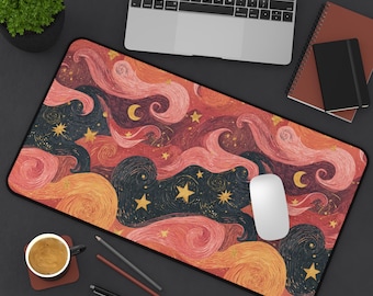 Cottagecore Schreibtischmatte Himmlische Niedliche Schreibtischmatte Ästhetische Schreibtischmatte Meistverkaufte Artikel Cubicle Decor Große Maus Pad Whimsigoth ästhetik Wohnheim Geschenk