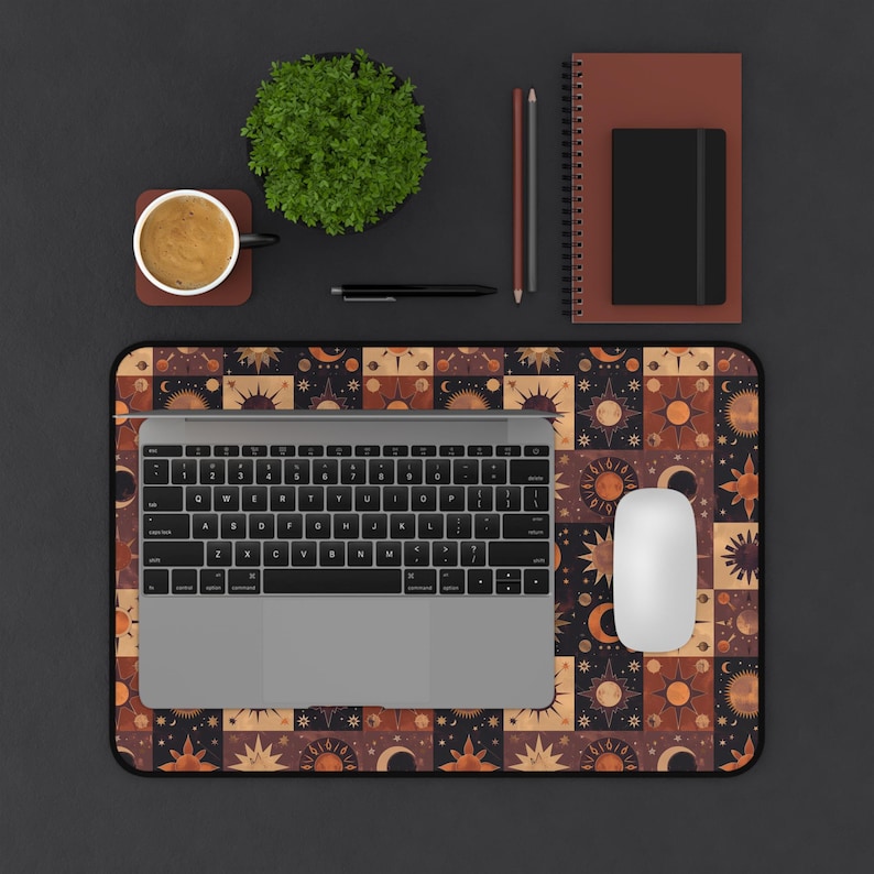 Cottagecore Schreibtischmatte Himmlische Niedliche Schreibtischmatte Ästhetische Schreibtischmatte Meistverkaufte Artikel Cubicle Decor Große Maus Pad Whimsigoth ästhetik Wohnheim Geschenk Bild 3
