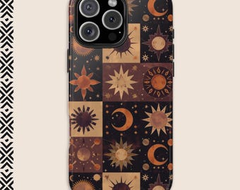 90s Celestial Phone Case Whimsigoth IPhone 16 15 14 Cottage Witch Aesthetic Samsung S24 S23 S22 Ultra Trending Alt Goth Teenage Girl Gifts