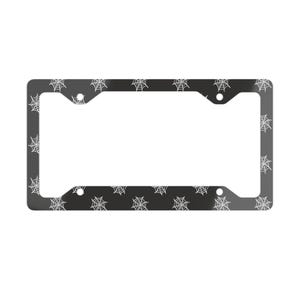 Halloween License Plate Frame Metal Goth Car Accessories Gothic Vehicle Decor Vanity Plate 16th Birthday Gift Front License Plate Holder Y2k