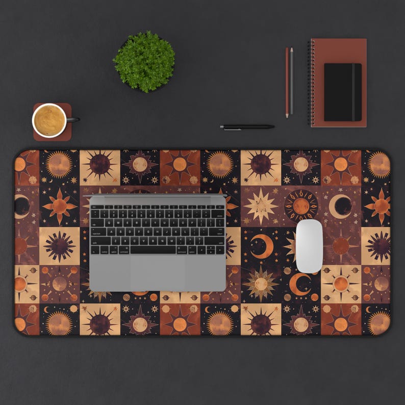 Cottagecore Schreibtischmatte Himmlische Niedliche Schreibtischmatte Ästhetische Schreibtischmatte Meistverkaufte Artikel Cubicle Decor Große Maus Pad Whimsigoth ästhetik Wohnheim Geschenk Bild 2