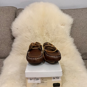 Dark Brown Hand-Made in USA Cacciola Moccasins