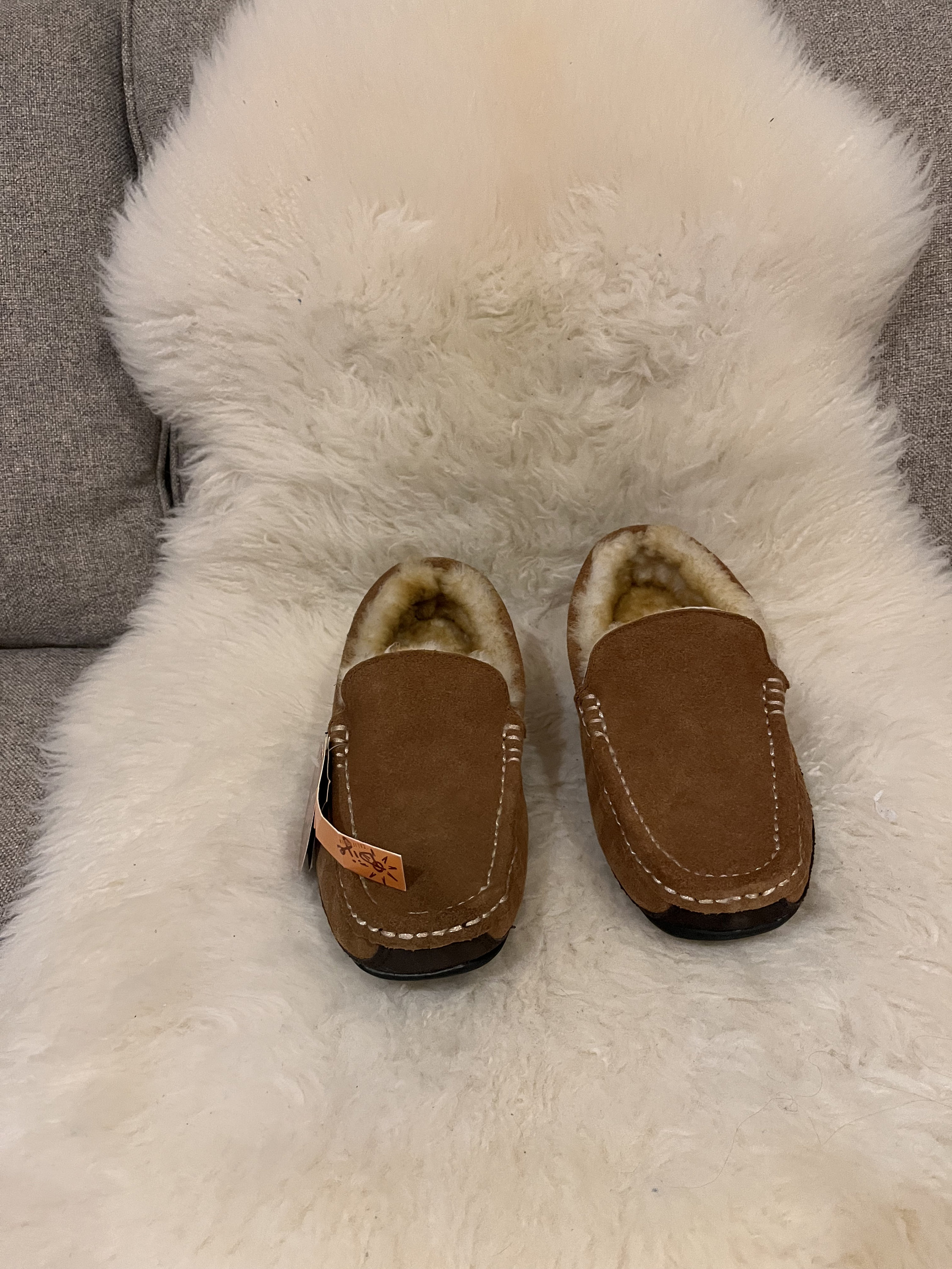 Dije Genuine Australian Sheepskin Slippers With Rubber Soles Etsy UK