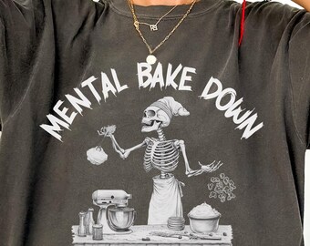 Funny Baking PNG, Mental Health PNG, Having a Mental Bake Down Social Club PNG, Funny Kitchen png, Cooking Shirt Sublimation Download, Baker