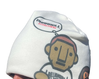Pharrell In My Mind Mind Cut & Sewn Beanie Red/White